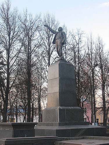Памятник Ленину в Подмосковном Егорьевске