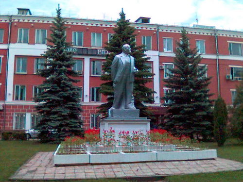Памятник Ленину в подмосковном Раменском