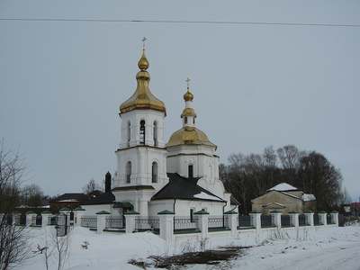 Преображенская церковь в городе Бежецк. Тверская область.